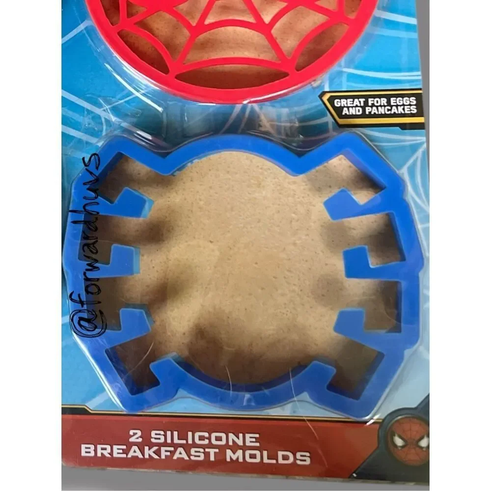 Marvel Spider‑Man Silicone Breakfast Molds – 2 Pack – 2021
